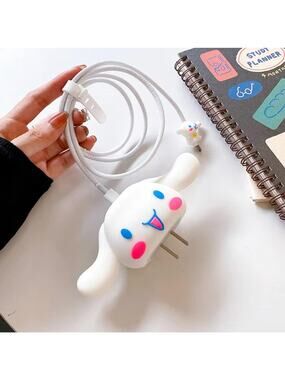 CinnamoRoll iPhone Charger Cable Protector P55